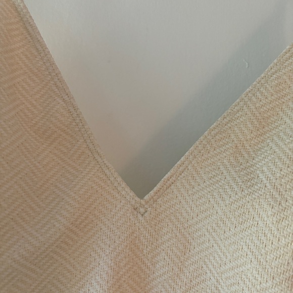 Sezane Cream One Piece Swimsuit Size 6 - Picture 8 of 9